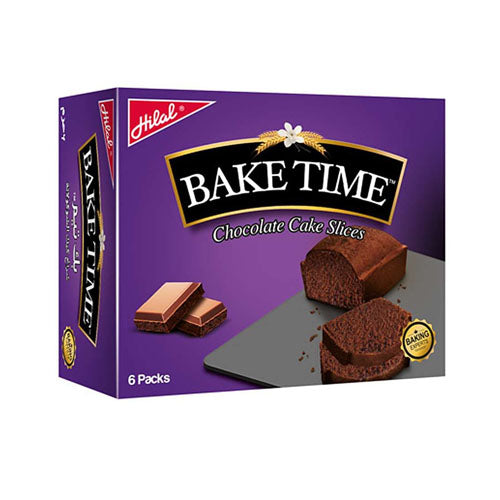 HILAL BAKETIME CAKE SLICES 6PCS CHOCOLATE