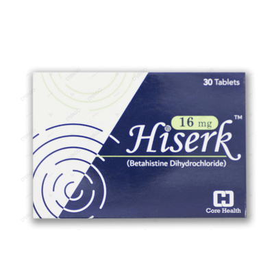 HISERK TAB 16MG