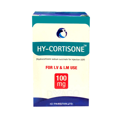 HYCORTISONE INJ 100MG IV/IM******(RX)