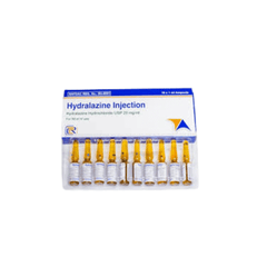 HYDRALAZINE INJ 20MG IV/IM