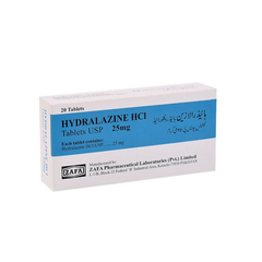 HYDRALAZINE TAB 25MG