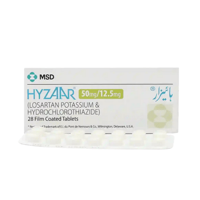 HYZAAR TAB 50/12.5MG ***