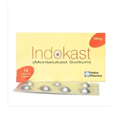 INDOKAST TAB 10MG CHEWABLE