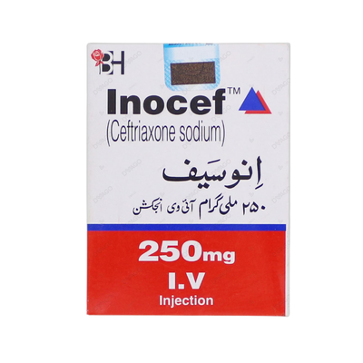 INOCEF INJ 250MG IV