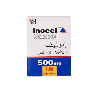 INOCEF INJ 500MG IV