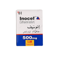 INOCEF INJ 500MG IV