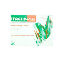 ITAGLIP PLUS TAB 50/1000MG
