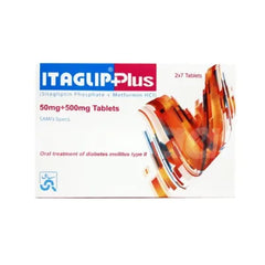 ITAGLIP PLUS TAB 50/500MG