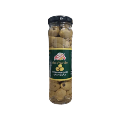 ITALIA PITTED GREEN OLIVES 142GM