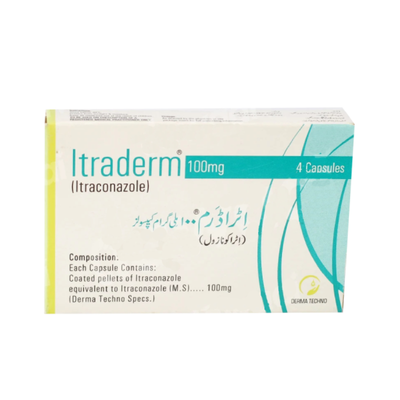 ITRADERM CAP 100MG