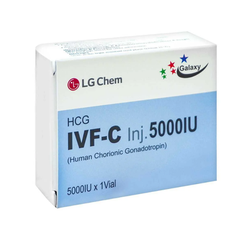 IVF C INJ 5000IU  (FREDGE ITEM)  12 ****