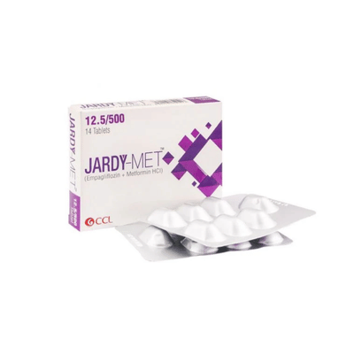JARDY TAB MET 12.5/500MG