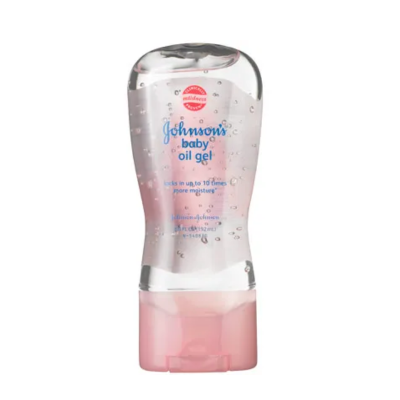 JOHNSONS BABY OIL GEL 150ML PINK