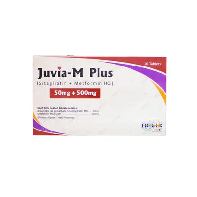JUVIA TAB M PLUS 50/500MG