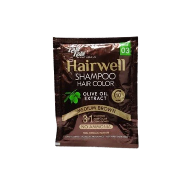 KALA KOLA SHAMPO HAIR COLOUR 03 MEDIUM BROWN