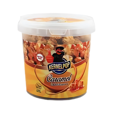 KERNAL POPCORN 195GM BUCKET CARAMEL