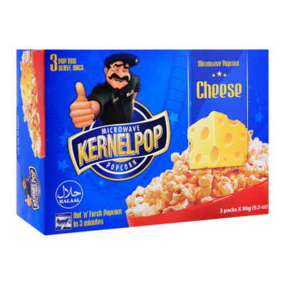 KERNAL POPCORN 90GM 3PCS CHEESE