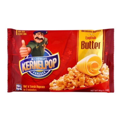 KERNAL POPCORN 90GM 3PCS ENGLISH BUTTER