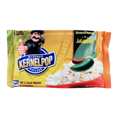 KERNAL POPCORN 90GM 3PCS JALAPENO