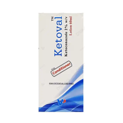 KETOVAL LOTION 2% 60ML