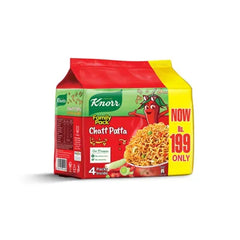KNORR NOODLES 244GM FAMILY PACK 4S CHATPATTA