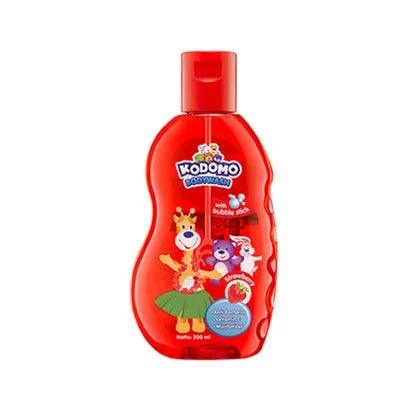 KODOMO BODY WASH 200ML STRAWBERRY