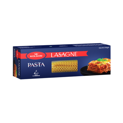 KOLSON PASTA BOX 370GM LASAGNE