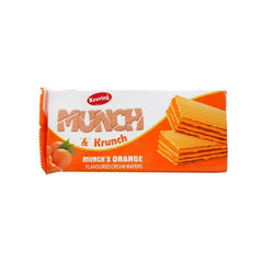 KRAVING MUNCH WAFERS 75GM ORANGE