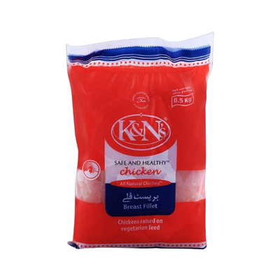 K&N CHICKEN BREAST FILLET 500GM