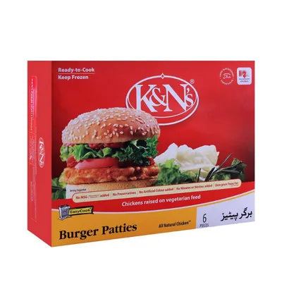 K&N CHICKEN BURGER PATTY 400GM