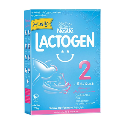 LACTOGEN 2 MILK POWDER 200GM SOFT PACK