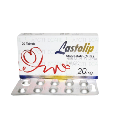 LASTOLIP TAB 20MG