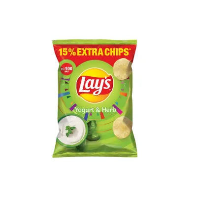 LAYS CHIPS YOGURT&HERB RS100