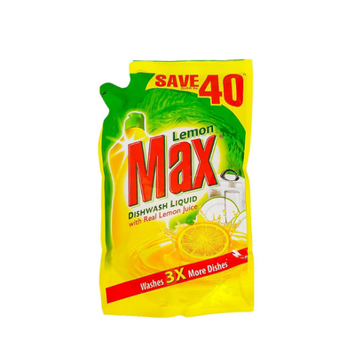 LEMON MAX LIQUID 450ML POUCH