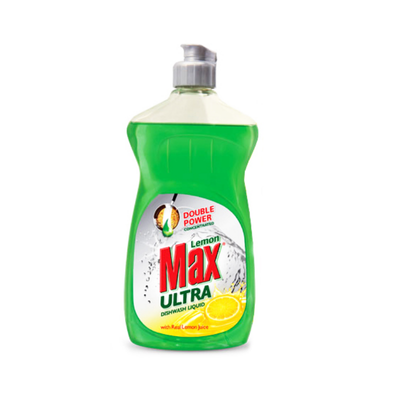 LEMON MAX LIQUID ULTRA 475ML GREEN BOTTLE
