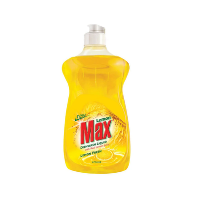 LEMON MAX LIQUID ULTRA 475ML YELLOW BOTTLE