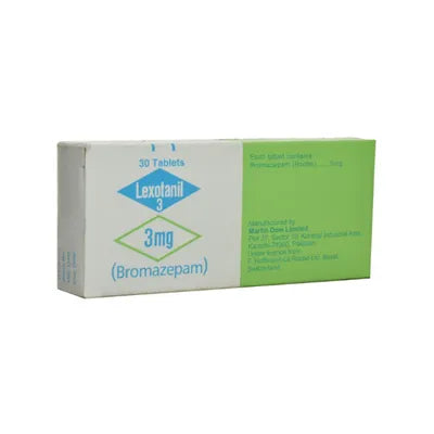 LEXOTANIL TAB 3MG 50TAB***(RX)