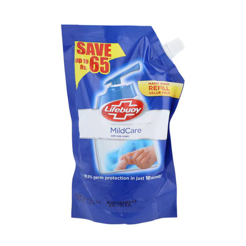 LIFEBUOY HAND WASH 450ML CARE POUCH