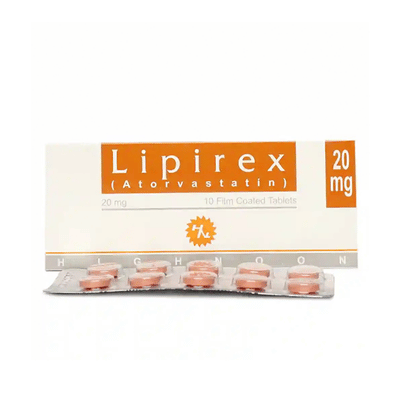 LIPIREX TAB 20MG 20S