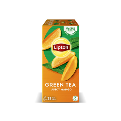 LIPTON GREEN TEA BOX 25PCS MANGO