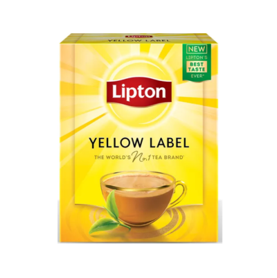 LIPTON TEA YELLOW LABEL 140GM BOX