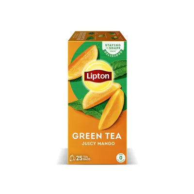 LIPTON GREEN TEA BOX 25PCS MANGO