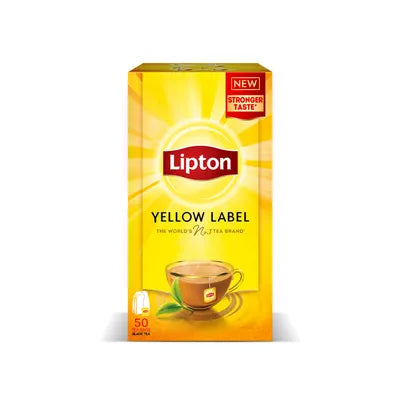 LIPTON TEA BAG YELLOW LABEL 50PCS