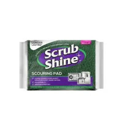LONDON SHINE SCOURING PADS REGULAR 2IN1