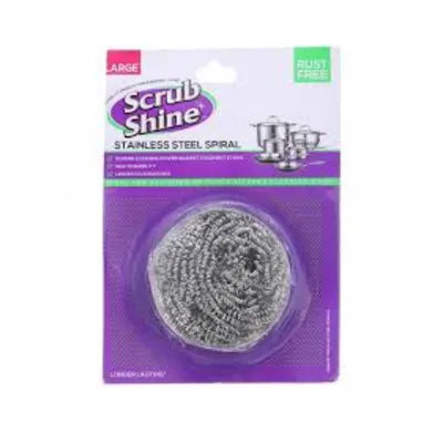 LONDON SHINE STAINLESS STEEL SPIRAL HANGER REGULAR 1PCS