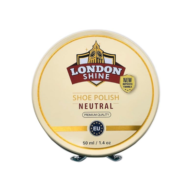 LONDON SHINE WAX SHOE POLISH 48ML NEUTRAL