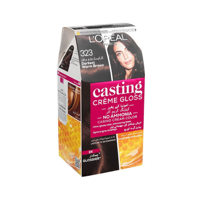 LOREAL CASTING HAIR COLOR 323 DARK BROWN