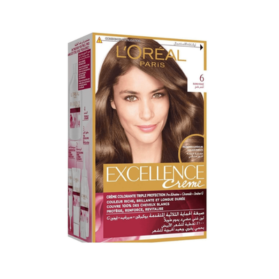 LOREAL EXCELLENCE HAIR COLOR 6 DARK BLONDE