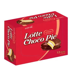LOTTE CHOCO PIE CHOCOLATE 12PCS