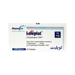 LOWPLAT TAB 75MG